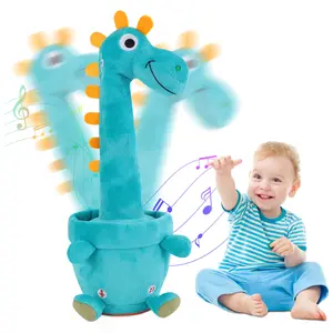 Mimicking Dinosaur Animals Toy, Talking Dancing Singing Dinosaur Toy Repeats What You Say