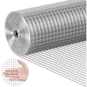VEVOR Hardware Cloth, 1/4 inch 48inx 100 ft 23 Gauge, Hot Dipped Galvanized Wire Mesh Roll, Chicken Wire Fencing, Wire Mesh for Rabbit Cages, Garden, Small RodentsVEVOR Super Brand Day