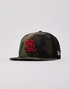 New Era MLB St. Louis Cardinals Woodland Camo 9Fifty Trucker Hat