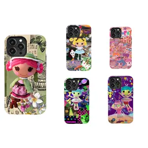 Lalaloopsy Cutecore Pastel Striped Themed Phone Case Premium Matte Texture, Protection, Shockproof, Anti-Drop, Anti-Fingerprint For IPhone 17-12, Pro Max, Pro Plus, and Samsung S25-22 Protection Safety