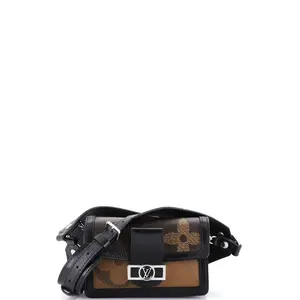 Pre-owned Louis Vuitton material Belt Bags Dauphine Bumbag Reverse Monogram Giant by Rebag
