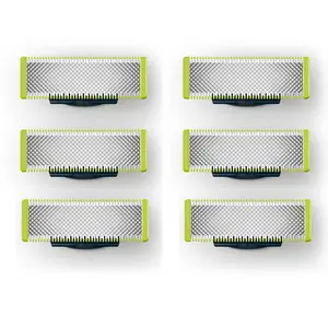 6 Counts Replacement Blades Compatible with Philips Norelco One 1 Blade, Replacement Heads