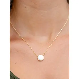 Kendra Scott Volleyball Pendant Necklace