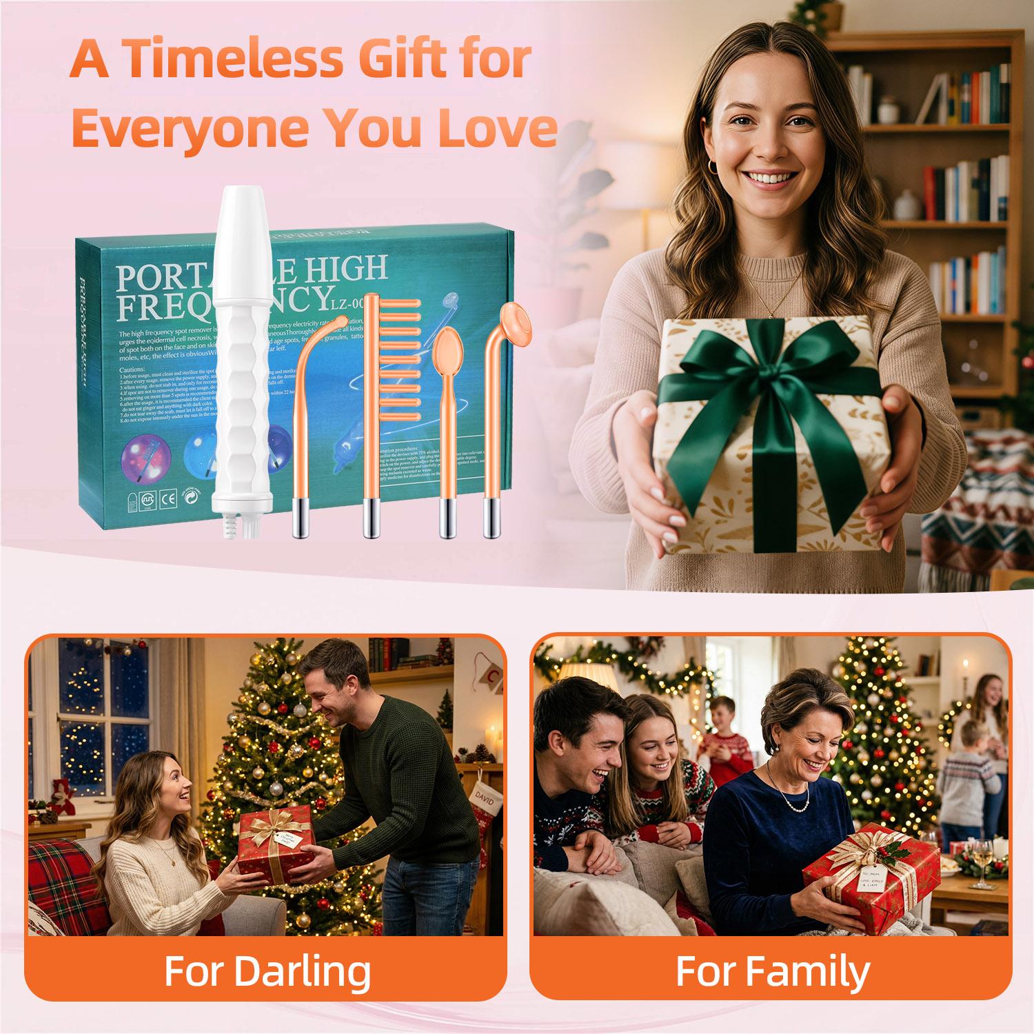 Cotsoco 4-in-1 High Frequency Electrode Wand, Professional Skincare Tools for Women, Comfort Face Bar Electric Massager, Skin Care Gift Cotsoco 4-in-1 High Frequency Electrode Wand, Professional Skincare Tools for Women, Comfort Face Bar Electric Massager, Skin Care Gift