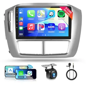 podofo 2+64G 9" Touch Screen Car Stereo for Honda Pilot 2006-2008, Wireless CarPlay, Android Auto, Android System, GPS, WiFi, EQ DSP Audio, Bluetooth, SWC, Backup Camera fathersdaygift