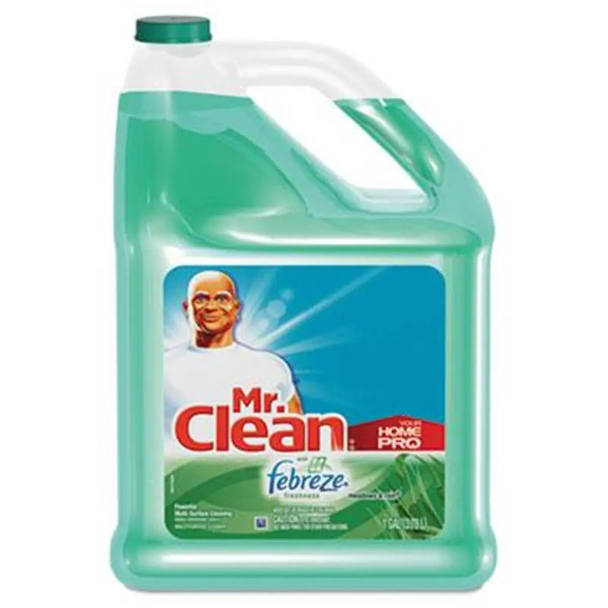 Mr. Clean Multipurpose Cleaning Solution with Febreze - Household Bathroom, Surface, Plastic & Ceramic-Safe Toilet Cleaner, Bathroom Cleaner, Surface Cleaner