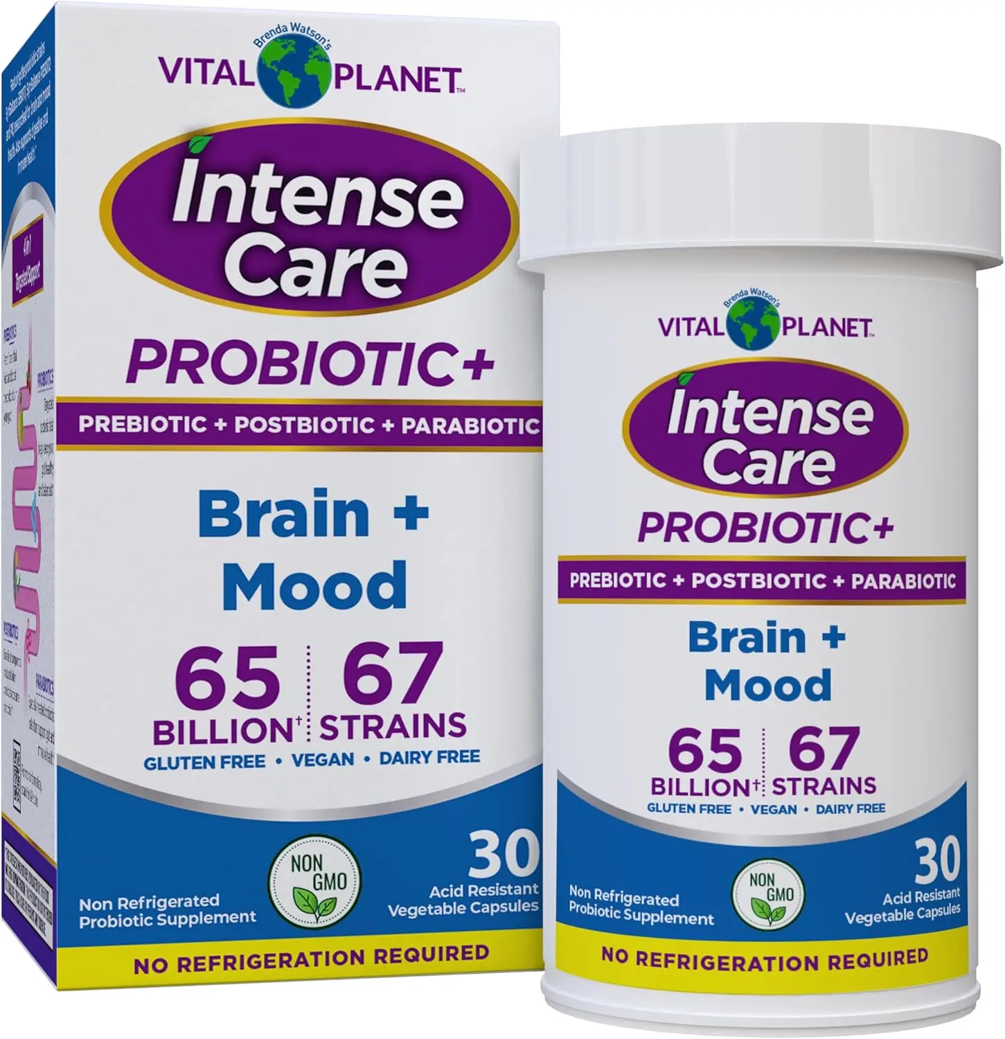 Intense Care Brain & Mood Probiotics