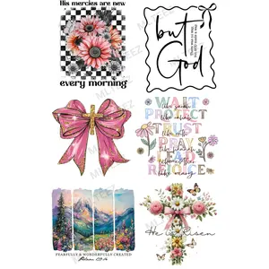 HIS MERCIES ARE NEW EVERY  MORNING PREMADE GANGSHEET  - 22X36  DTF TRANSFERS - DIRECT TO FILM