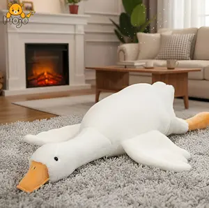 Large Goose and Swan Plush Toy, 51 inch Plush Toy, Childhood Stuffed Animal, Machine Washable Stuffed Animal, love plushie original, Huggable Duck Plushie, Stuffy, Stuffed Toy, Boyfriend gifts, Gifts for girlfriend, Girl Toy