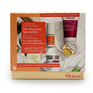 Murad Under The Microscope The Recovery Specialists Set Radiance Boosting Skincare Essentials with Exfoliating Brightening & Hydrating Essentials