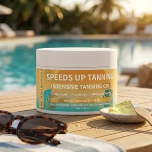 【Summer Deals】Tanning Gel – 5.29oz Fast Tan Accelerator for Outdoor Use | Moisturizing, Smooth Finish, Water-Resistant Body Care Radiant Moisturizer