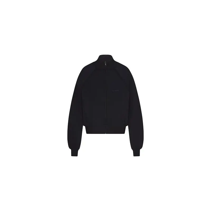 Nike x SKIMS Women's Matte Tricot Track Jacket Obsidian (women) by StockX