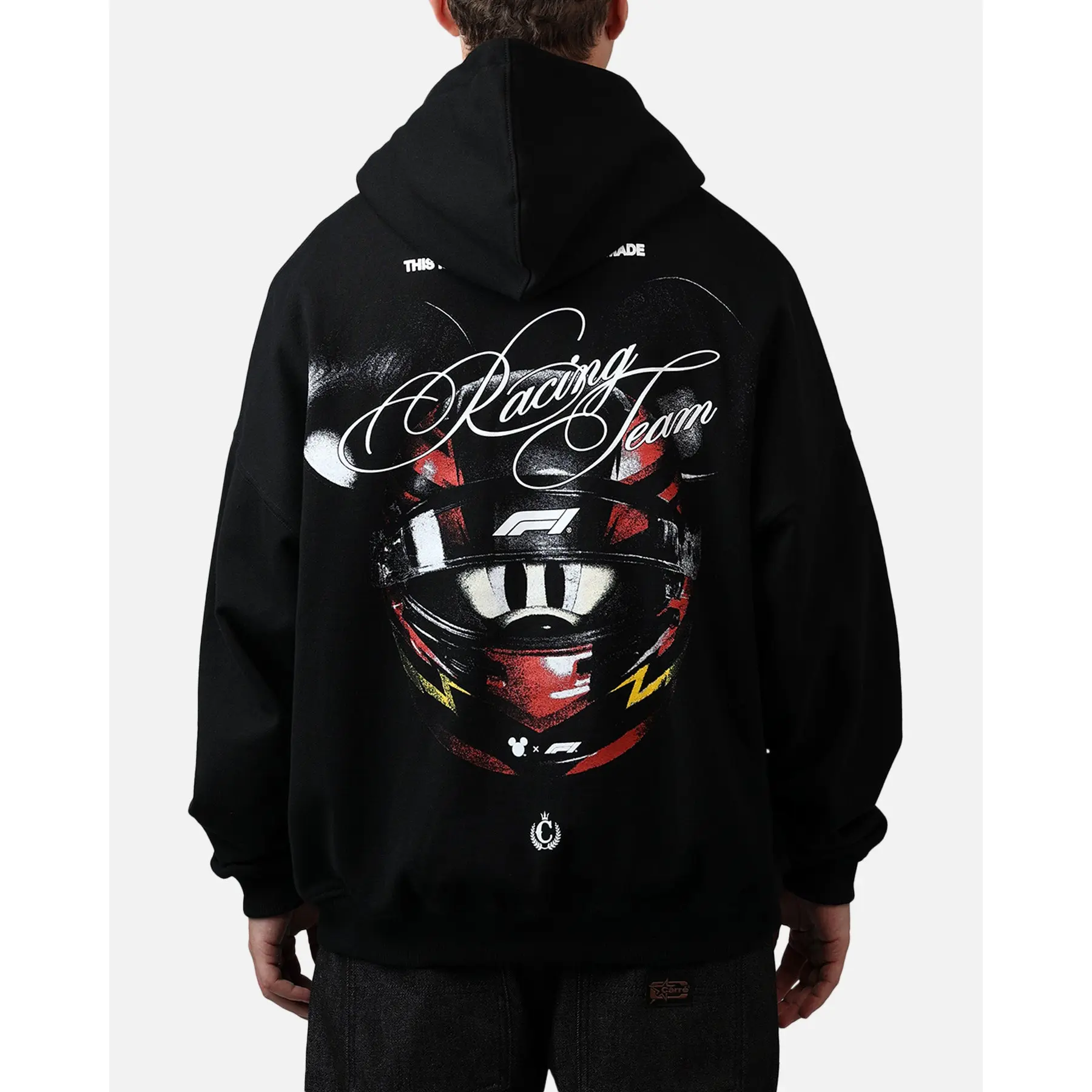 Culture Kings Disney x Formula 1® Mickey Helmet Hoodie Black