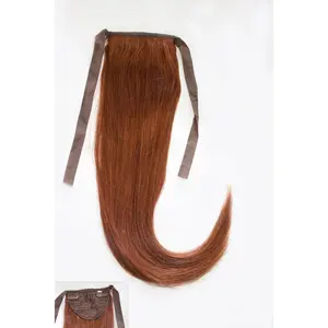 AIRess Clip & Tie Ponytail - Copper Red