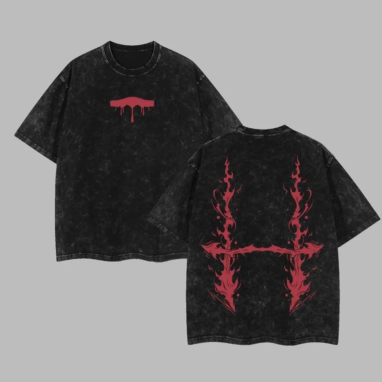 Womb Cursed Choso - Jujutsu Kaisen Anime Retro Unisex Acid Washed T-Shirt, Hoodie, Oversized Unisex Anime Merch, Soft Cotton Streetwear Clothes, Unisex Manga Apparel, Gift for Anime Fans, Christmas Gift 61P N47