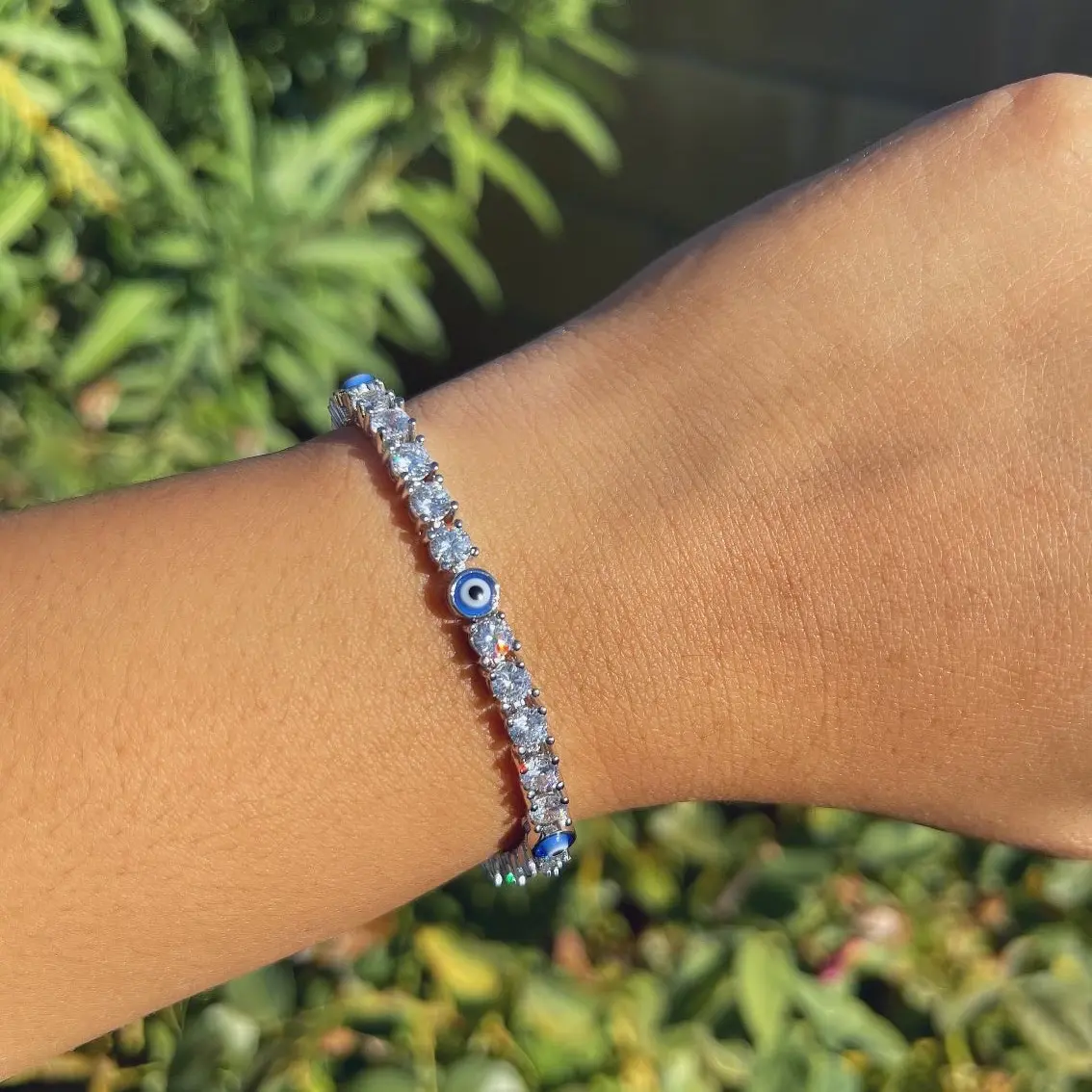 Evil eye bracelet