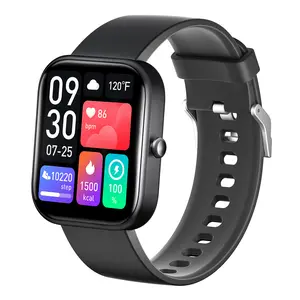 [Valentine's Day] Tukio 2026 Smartwatch 1.85" Touchscreen with 120+ Exercise Modes Sleep Monitoring & Wireless Connectivity for Holiday Gifts & Fitness Tracking
