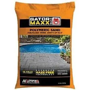 Alliance Gator Maxx Bond, Polymeric Sand.for Concrete Paver Joints up to 2", 50 lb. Bag, (Beige)
