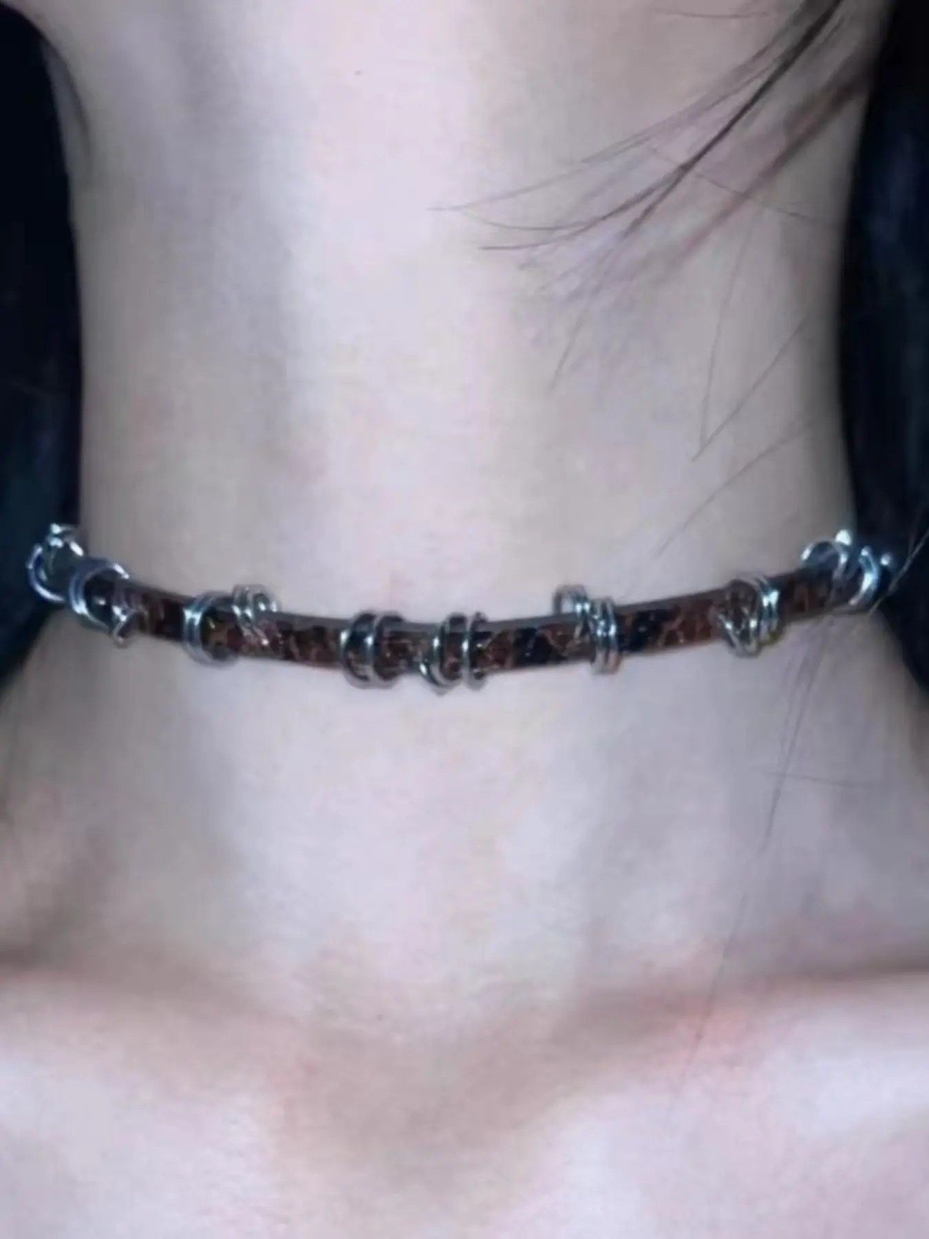 Boho High-End Adjustable Choker Jewelry Necklace for Women, Sweet Cool Spicy Girl Neck Chain, Hoodie Chain, Fashion Accessory