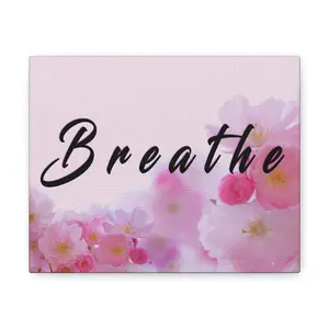 Breathe - Canvas Gallery Wraps / Bathroom Art / Décor / Bath Décor