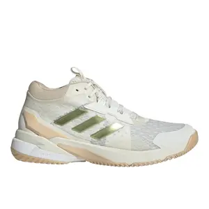adidas Womens Crazyflight 6 Mid Indoor Volleyball Volleyball Sneakers Shoes - Off White