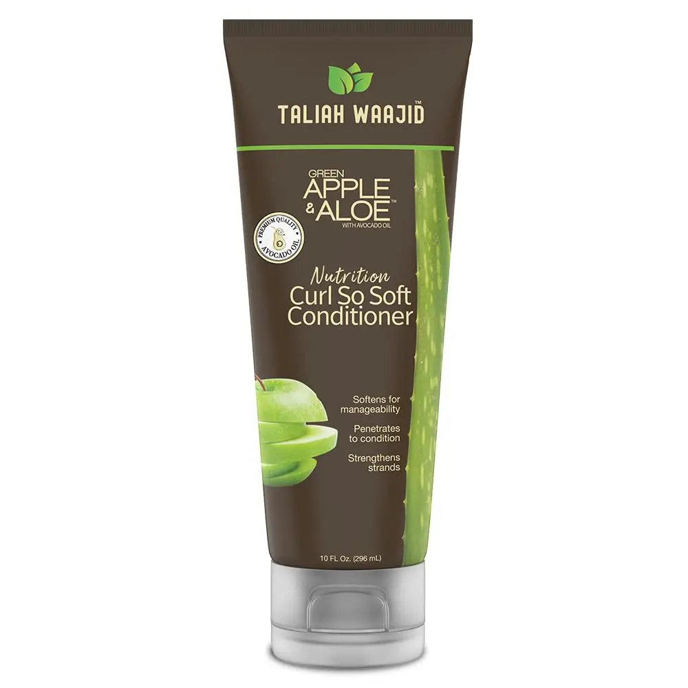 Taliah Waajid Curl So Soft Conditioner - Deep Liquid Moisturizer for Detangling & Defining Curly to Coily Hair (3A-4C), Sulfate-Free, 10 fl oz, Haircare, Curly Hair, Hydrating, Lightweight, Textured, Natural Curls, Moisture, Textured Hair