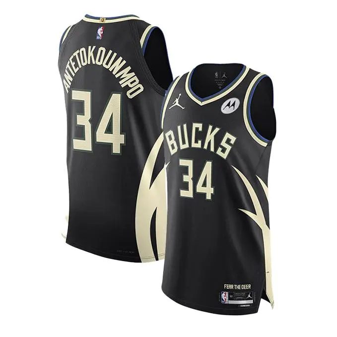 Jordan 2022 Statement Edition Giannis Antetokounmpo Milwaukee Bucks Authentic Jersey