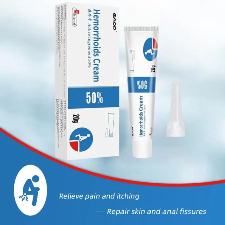 2 Pcs 50% Active Ingredients Herbal Hemorrhoids Treatment Ointment Cream, Body Care Cream for Women and Men, Itching, Burning and Discomfort Relief