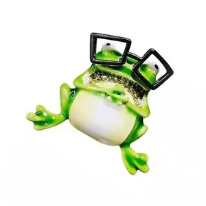 Quirky Enamel Pin With Opalescent Finish Everyday Wearable Art Piece