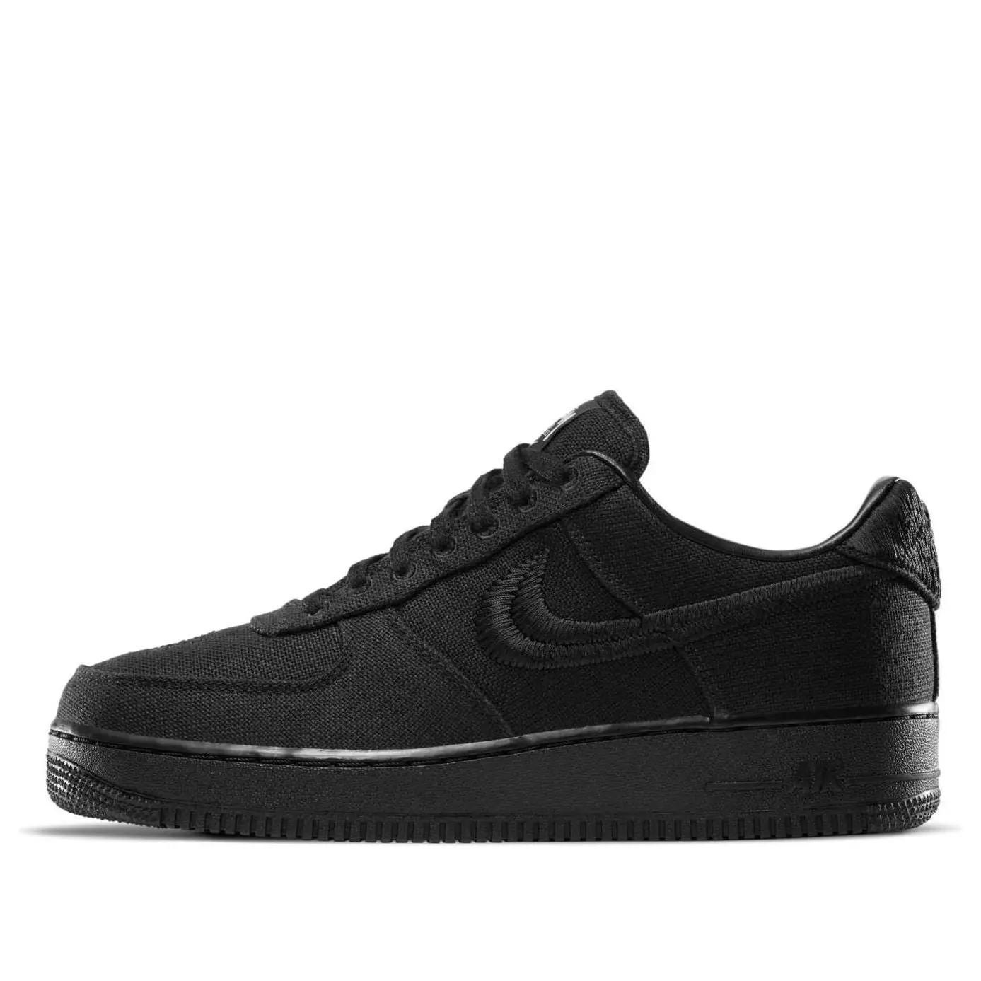 Nike x Stussy Air Force 1 Low 'Triple Black' CZ9084-001