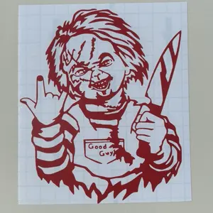 Decal - Chuck Good Guy - Perfect for Any Car Enthusiast