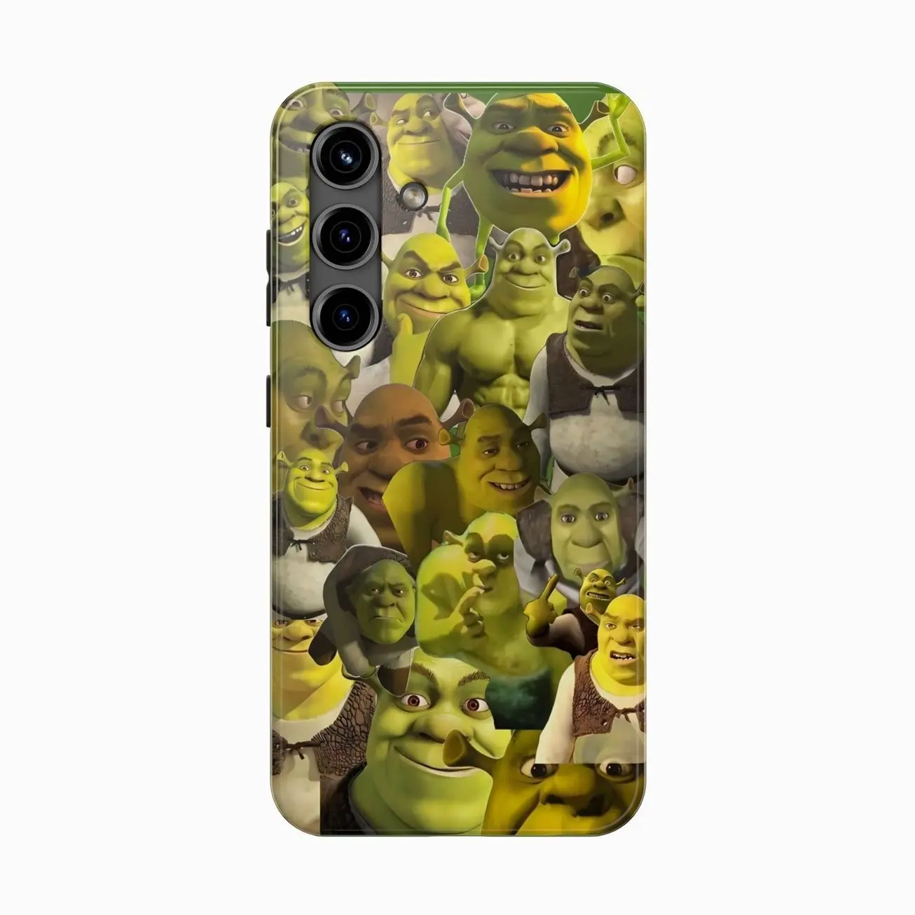 Shrek Collage Phone Case , iPhone 17 16 15 14 13 12 11 X 8 7 Pro Max/Pro/Mini, SAMSUNG GALAXY 21 S22 S23 S24 25 ULTRA PLUS Shockproof Anti-Drop Protective Cases 3