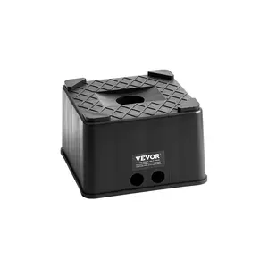 VEVOR Trailer Jack Block, 6" High Heavy Duty RV Leveling Block with 6000 lbs Capacity, RV Jack Stand, Motorcycle Stand, Stool, Camper Accessories for Travel Trailers, 5th Wheels Class A/C Motorhomes