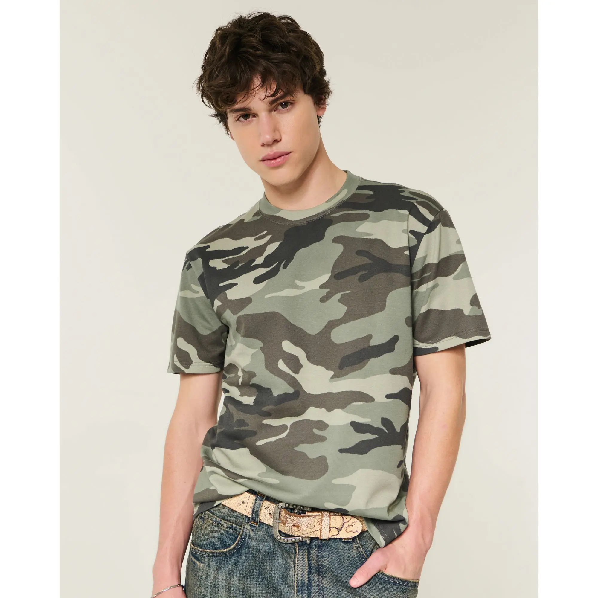 Hollister Relaxed Camo Everyday Tee