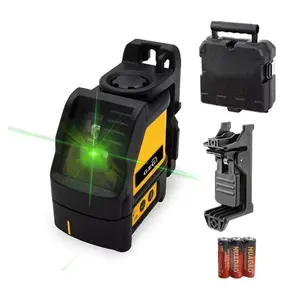 GZG Laser Level with Tripod and 2 Batteries for Accurate Measurements, High Precision Laser Leveling Instrument for Construction & DIY Projects, Laser Leveler Tool