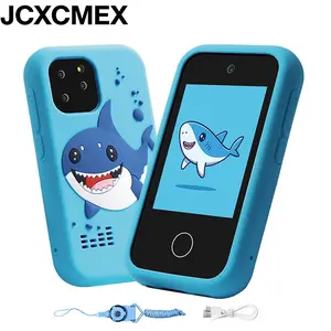 Boys' Smartphone Toy Phone, 2.8-Inch Touch Screen Dual Camera, Selfie & Educational Games, Learning Tool, Ideal Gift for Christmas Birthday Halloween