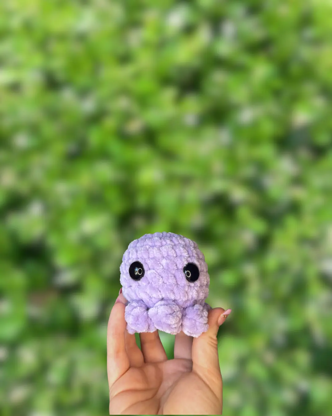 handmade crocheted - mini octopus