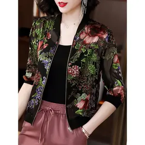 (3041) Breathable Sun-Protective Spring-Summer Baseball Jacket