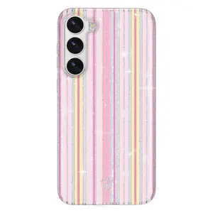 Sunkissed Stripes Glitter Samsung Case