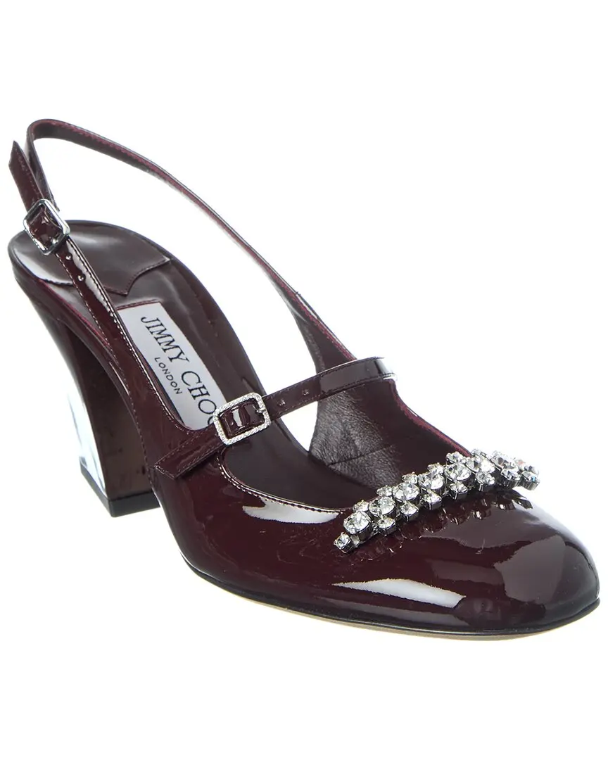 Jimmy Choo Belinda 70 Patent Slingback Pump