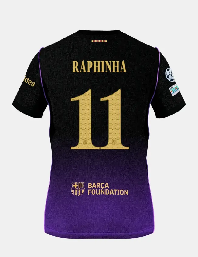 Purple Black Athletic Jersey | Moisture-Wicking Soccer Shirt