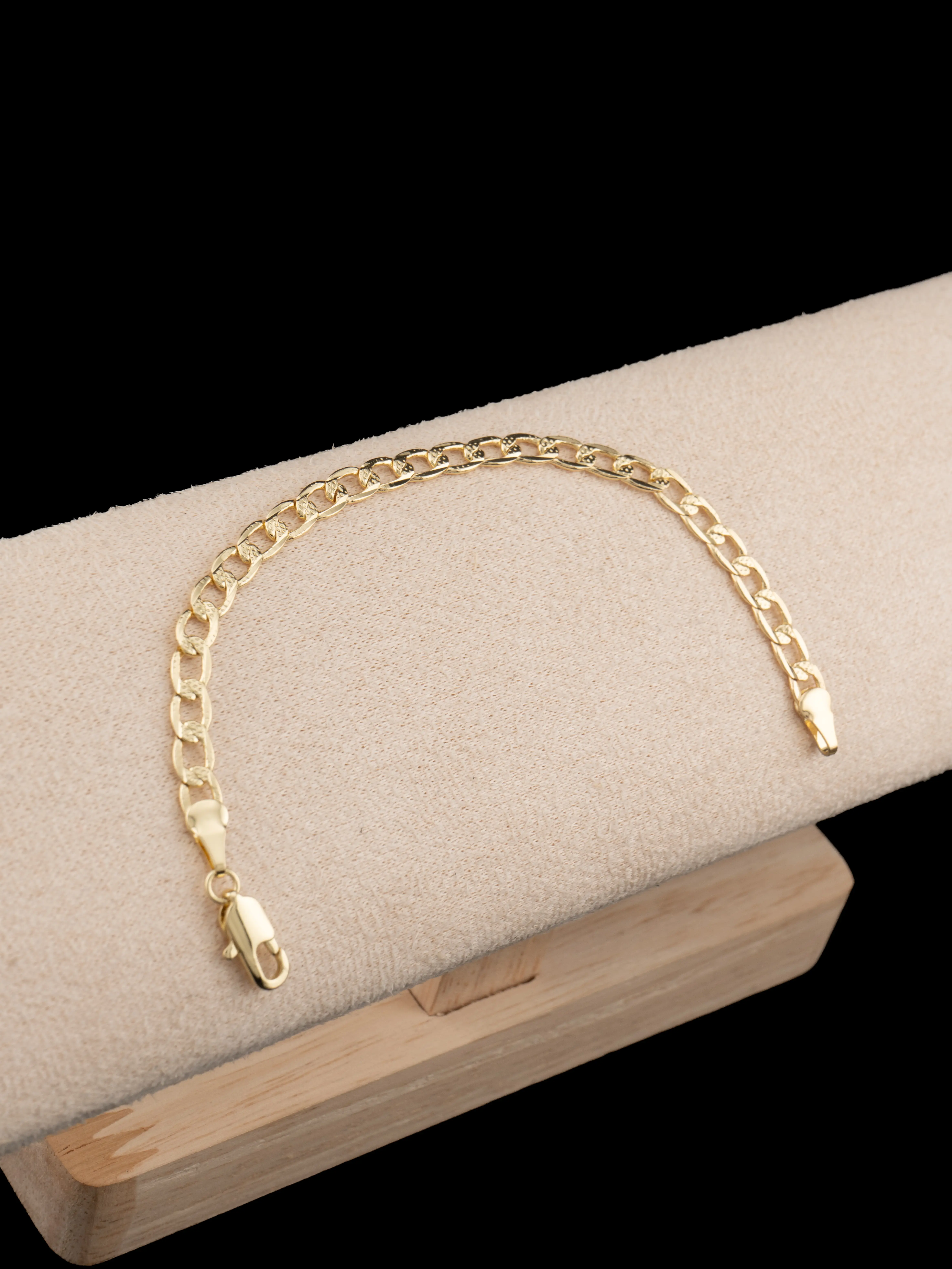 Gold-Filled Baby Cuban Link Bracelet, 6-Inch Classic Design with Secure Clasp, Timeless Keepsake for Special Occasions, Cuban Bracelets, Bracelet Jewelry