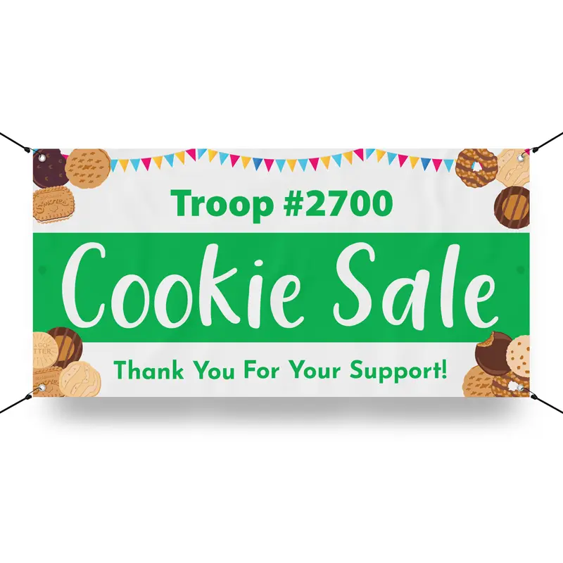Cookie Vinyl Banners Cookie Vinyl Banners