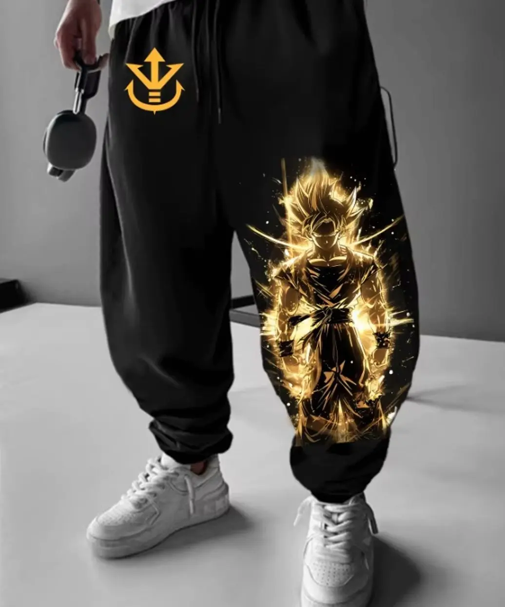 Dragon BollZ Anime Print Baggy Gym Pants Men Streetwear Trousers Casual Hip Hop Sweatpants Fashion Summer Autumn Y2k Clothes 0R8