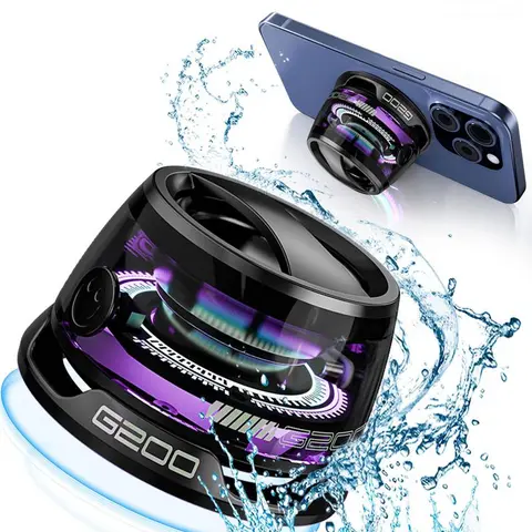Portable Bluetooth Speaker Magnetic Wireless Speaker Loud HD Stereo Surround Sound Strong Deep Bass Suitable for Home/Outdoor/Party/Beach and Other Occasions Electronic Gadgets Holiday Gifts and Other Multi-Purposes
