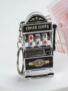 Creative Machine Design Keychain, Fashionable Keychain for Women & Men, Trendy All-match Keychain for Birthday Gift