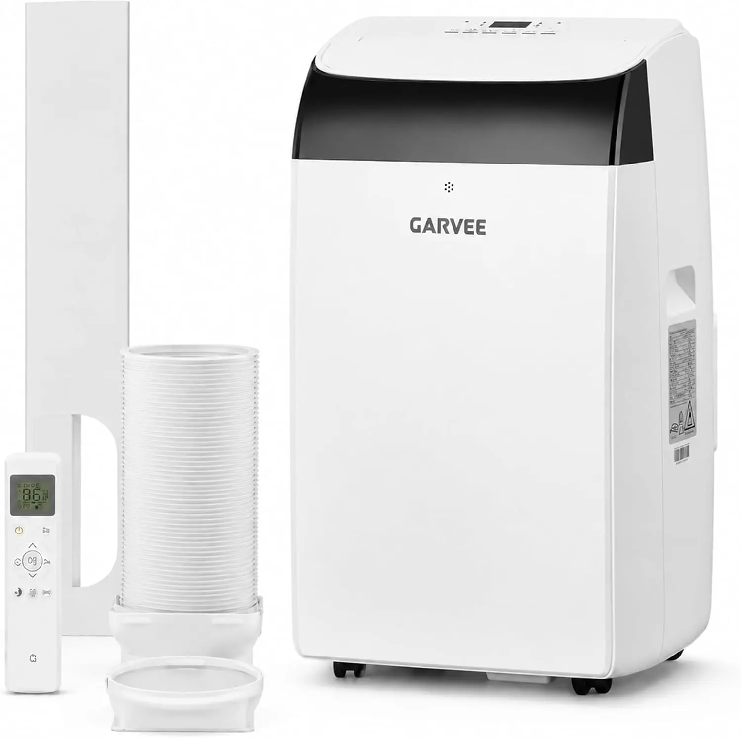 8000/14000 BTU Portable Air Conditioner - 3-in-1 Cooling, Dehumidify, Fan - 350 sq ft/750 Sq Ft Cooling Coverage, Quiet, Long-Term Durability for Bedroom, Office,dorm essentials,home essentials