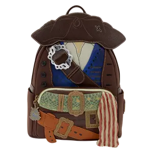 Loungefly Disney Pirates of the Caribbean Jack Sparrow Cosplay Mini Backpack