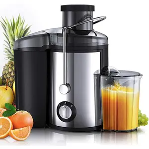 Juicer Machines, 600W Centrifugal Juicer Machines with 3inch Large Feed Chute Fully Automatic Centrifugal Juice Extractor Maker, 2 Speeds, Residue Separated, Easy to Clean,BPA-free(Black)