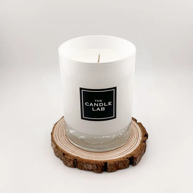 Natural Soy Cedar Candle - Hand-Poured with Vanilla Bean for Smooth Aroma - Home Decor & Freshener